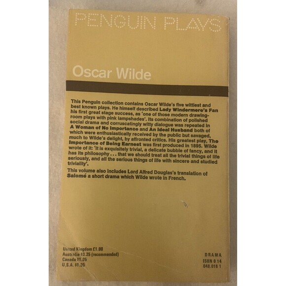 Penguins Plays By Oscar Wilde, Lady Windermere, Woman Of No Importance, Earnest - Picture 2 of 4